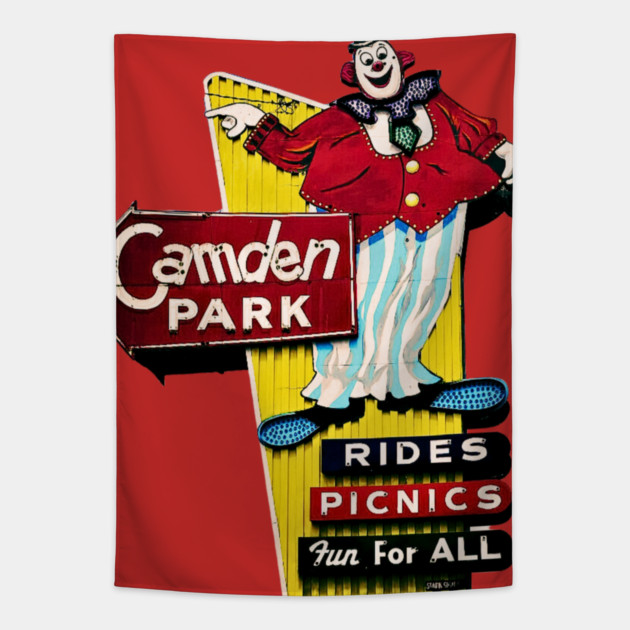 Camden Park West Virginia Tapestry by casualteesinc