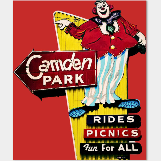 Camden Park West Virginia Wall Art by casualteesinc