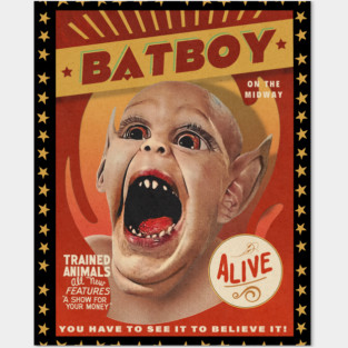 Batboy (Freak Show-style Poster) Posters and Art