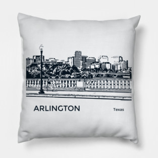 Arlington Texas Pillow
