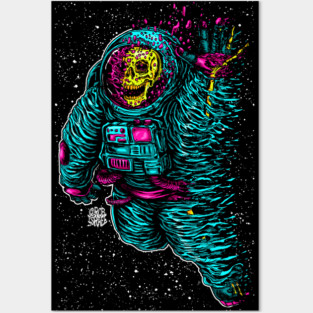 Space Man Posters and Art