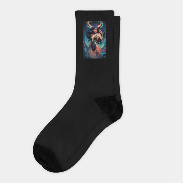 Succubus Swim Suit Edition 3 Socks by Grave Digs