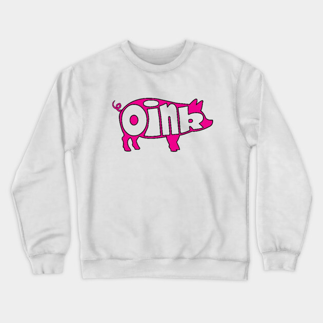 Pig! Crewneck Sweatshirt by DickinsonDesign
