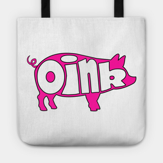 Pig! Tote by DickinsonDesign
