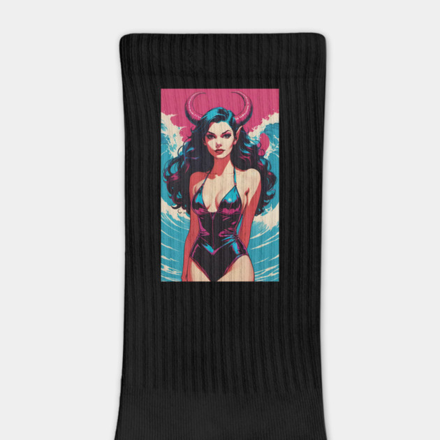 Retro Succubus Swim Suit Edition 3 by Grave Digs
