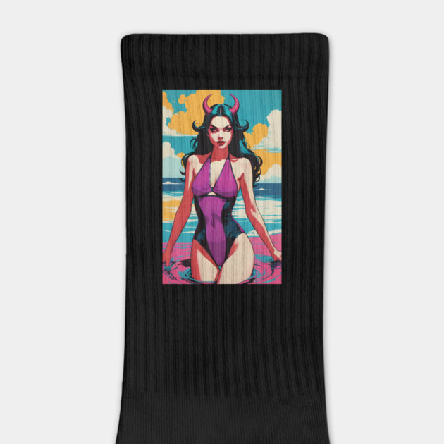 Retro Succubus Swim Suit Edition 4 by Grave Digs