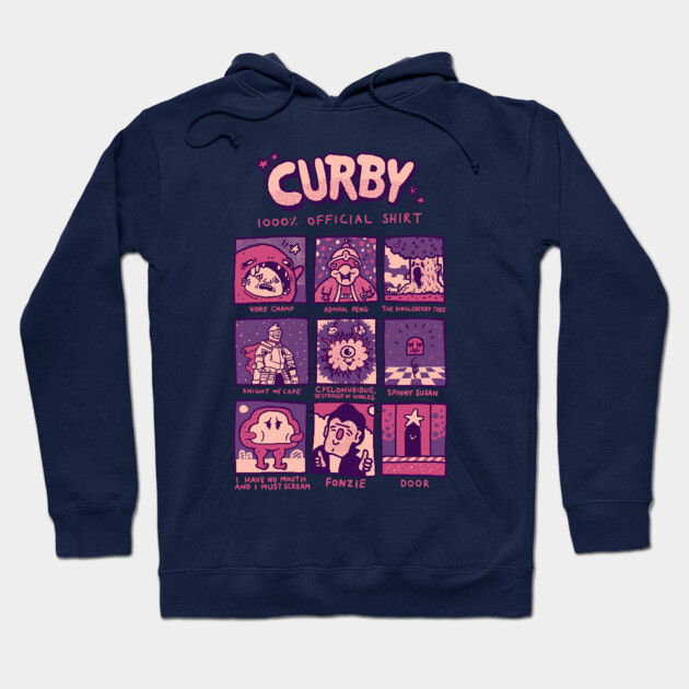 Curby: 1000% Official Shirt Hoodie by Couk