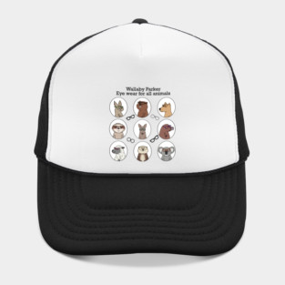 Wallaby Parker-eyewear for all animals (front only) Hat