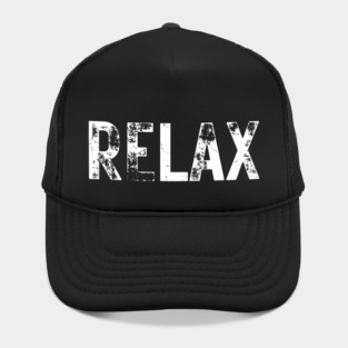 RELAX | 80s Music Fan | 80s Retro Style Hat