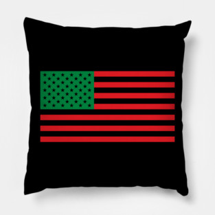 Pan African American Flag Pillow
