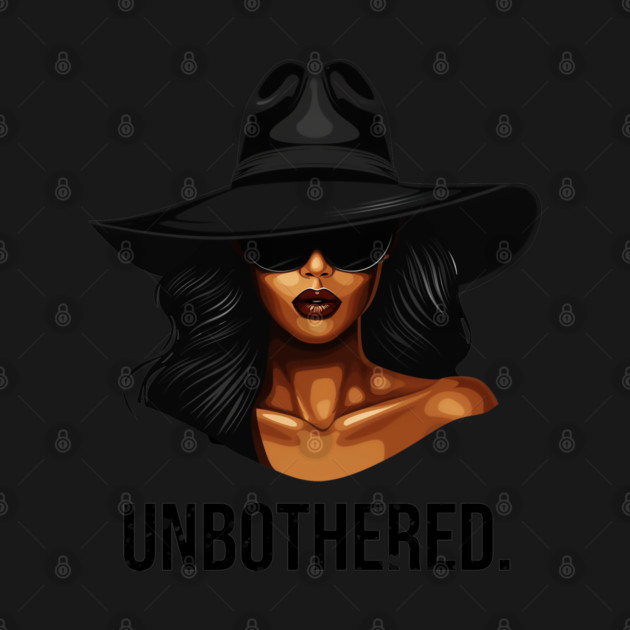 Unbothered Black Queen by UrbanLifeApparel