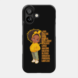 Limitless Black Girl Phone Case