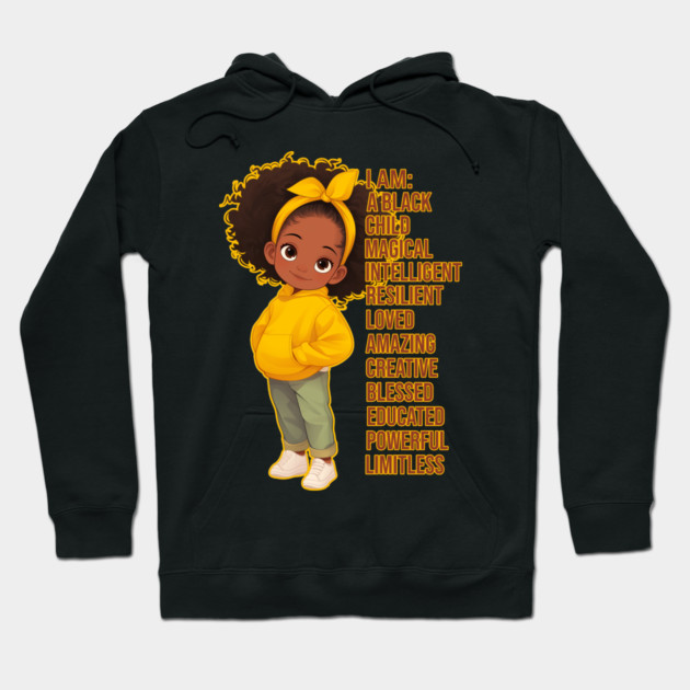 Limitless Black Girl Hoodie by UrbanLifeApparel