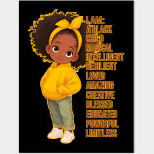 Limitless Black Girl Posters and Art