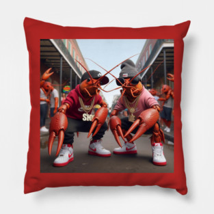 The Crawdad Killing Crew Pillow