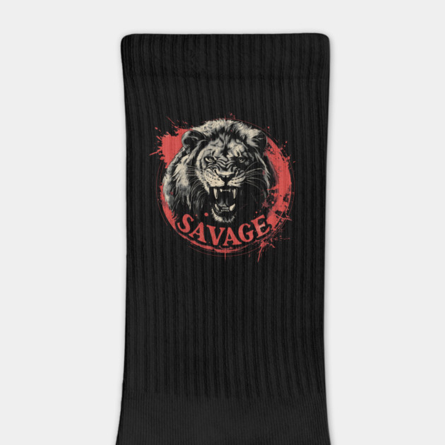 Savage Lion by UrbanLifeApparel