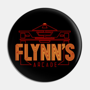 Flynn's Arcade Pin