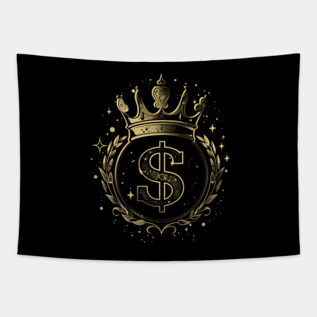 Money King/Queen Tapestry by UrbanLifeApparel