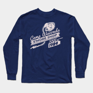 Retro Camp Waconda S'MORE Shop Long Sleeve T-Shirt