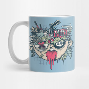 Social Media Anxiety Mug