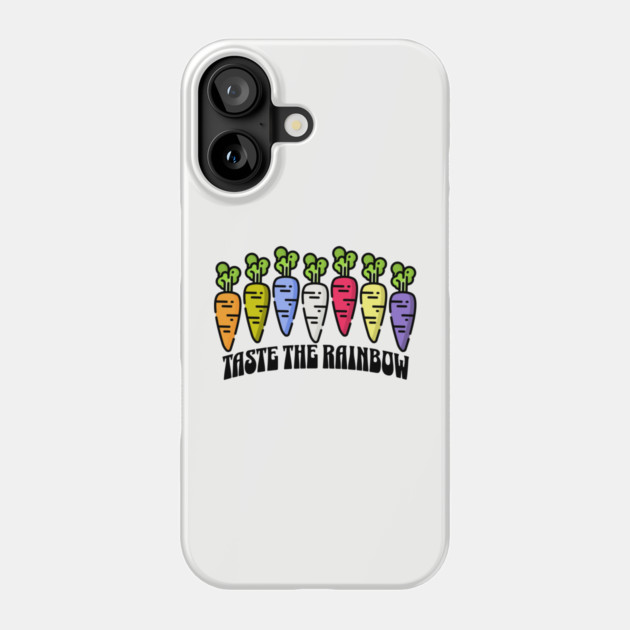 Rainbow Carrots Phone Case by HolidayBug