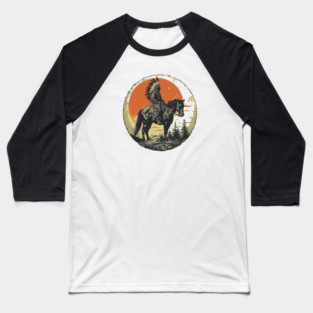 Native Indigenous American  Baseball T-Shirt