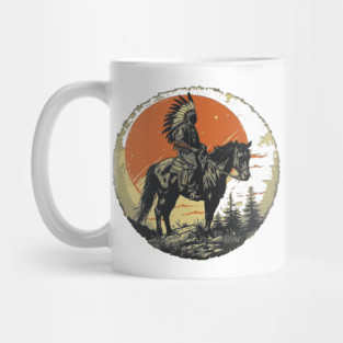 Native Indigenous American  Mug