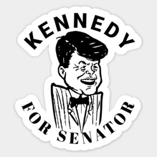 JFK Campaign Button John F Kennedy for Senator 1952 Sticker