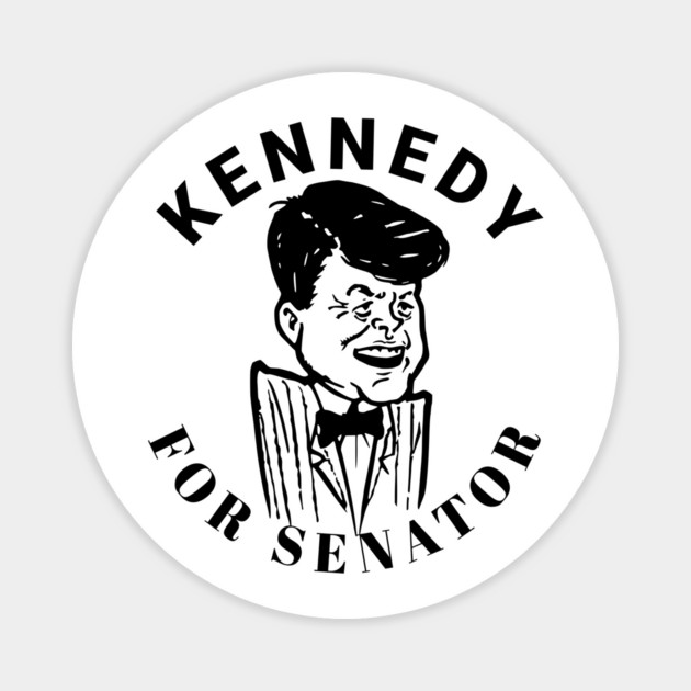 JFK Campaign Button John F Kennedy for Senator 1952 Magnet by Yesteeyear