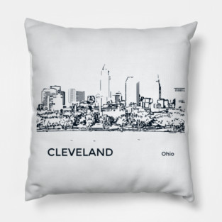 Cleveland Ohio Pillow