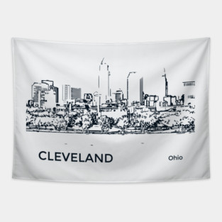 Cleveland Ohio Tapestry