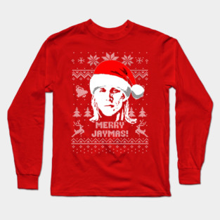 Jay And Silent Bob Merry Jaymas Long Sleeve T-Shirt