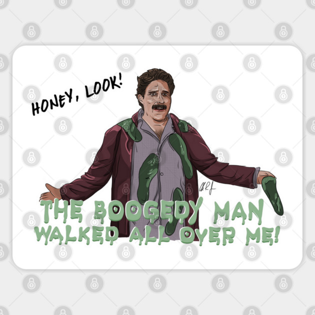 Mr. Boogedy: Honey Look! Sticker by 51Deesigns