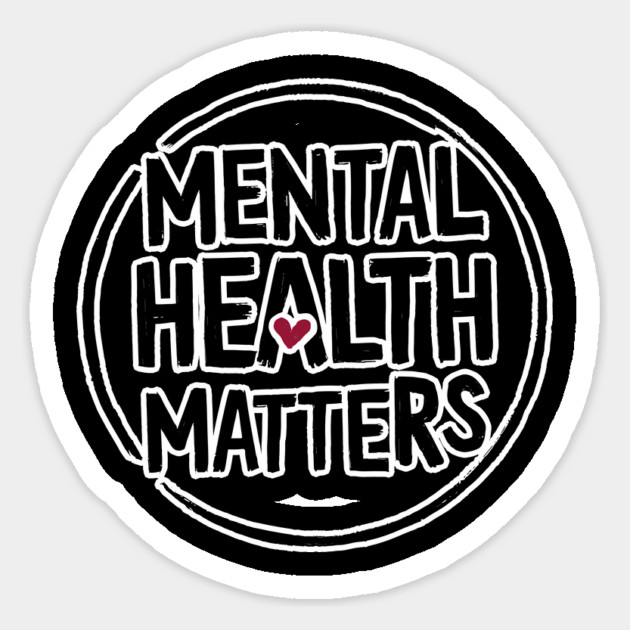 Mental health matters Magnet by Vinokurio