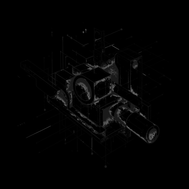 Abstract Pencil Drawing by Vinokurio