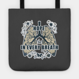 Hope in Every Breath Tote