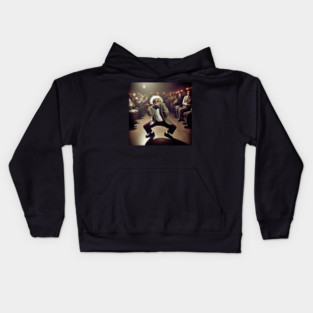 Albert Einstein at The Club Kids Hoodie