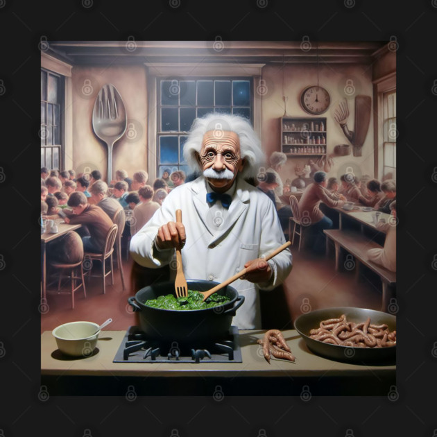 What if Einstein Owned A Soul Food Kitchen? by High Voltage Graphics