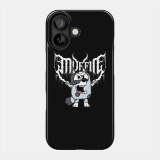 Bluey Muffin Metal Phone Case