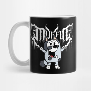 Bluey Muffin Metal Mug