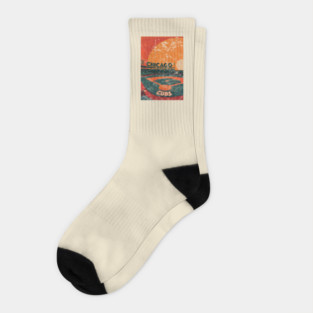 Midcentury Chicago Cubs Stadium Socks