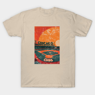 Midcentury Chicago Cubs Stadium T-Shirt
