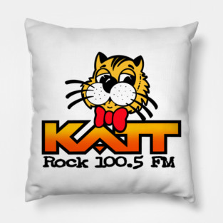 KATT Radio Station Rock Music Pillow