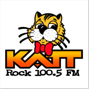 KATT Radio Station Rock Music Posters and Art