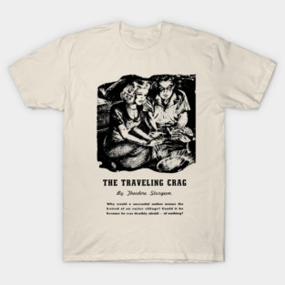 REVISTANGO #326 - The Traveling Crag Design Showing Couple in Shadow and Man in Reflection, Emotional Composition of Desire, Doubt, and Silent Conflict Rendered through Expressive Light Vintage Art Retro Style Comic Pulp T-Shirt