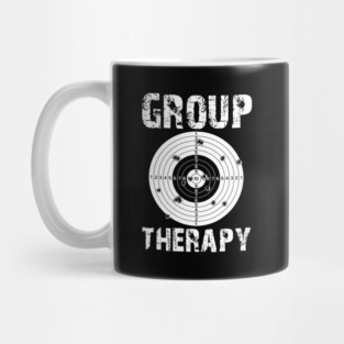 Group Therapy Target Shooting Mug
