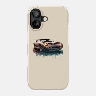 Lamborghini Miura Phone Case