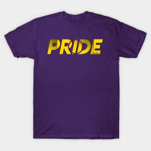 LGBTQ+ PRIDE: Intersex Pride Flag T-Shirt