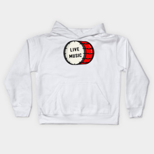 live music Kids Hoodie