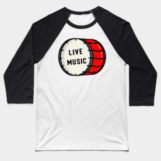 live music Baseball T-Shirt